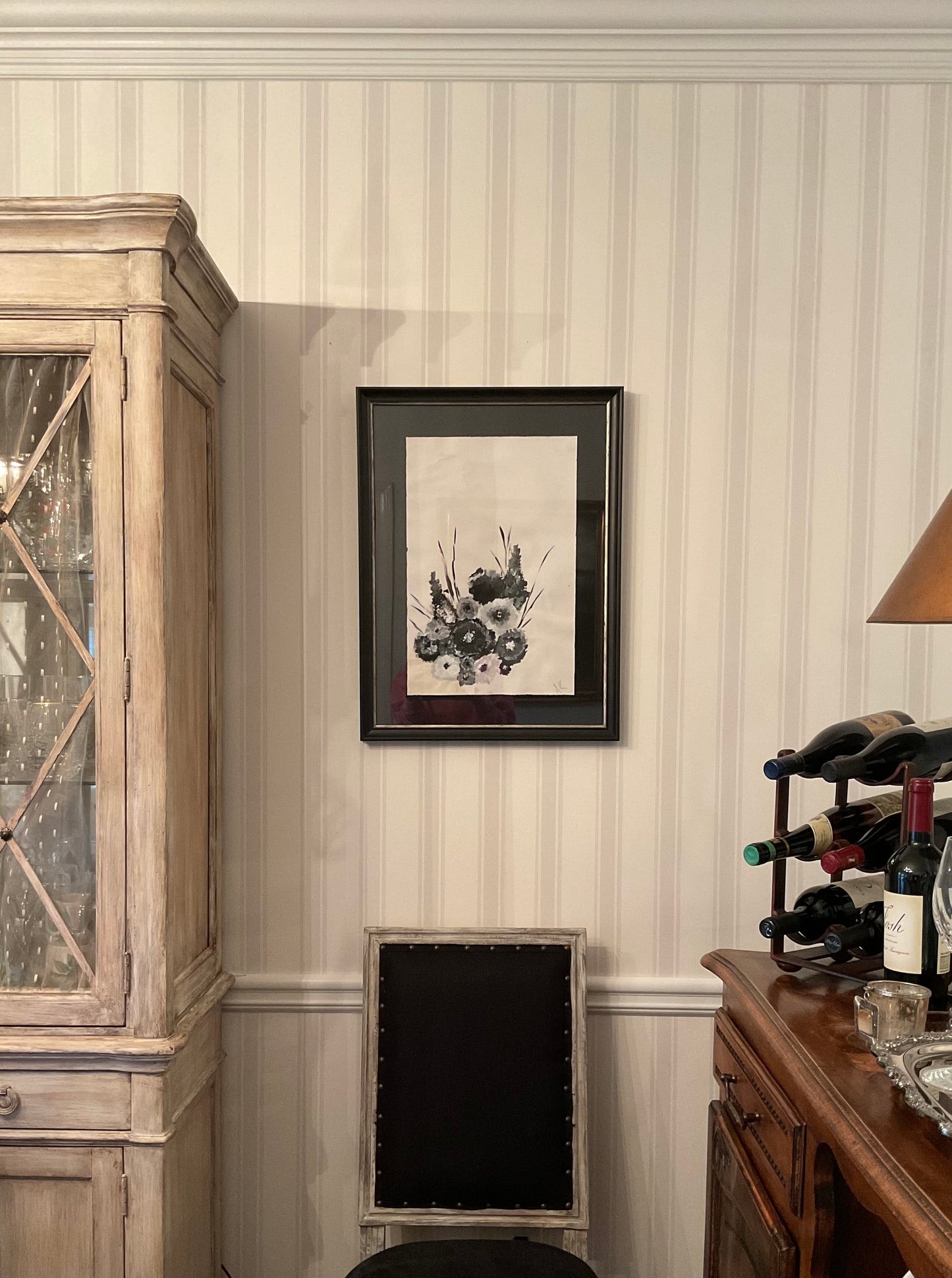 Black and White Forals