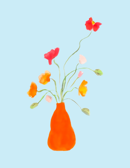 Poppy Vase